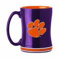 Logo Brands Clemson 14oz Relief Mug 123-C14RM